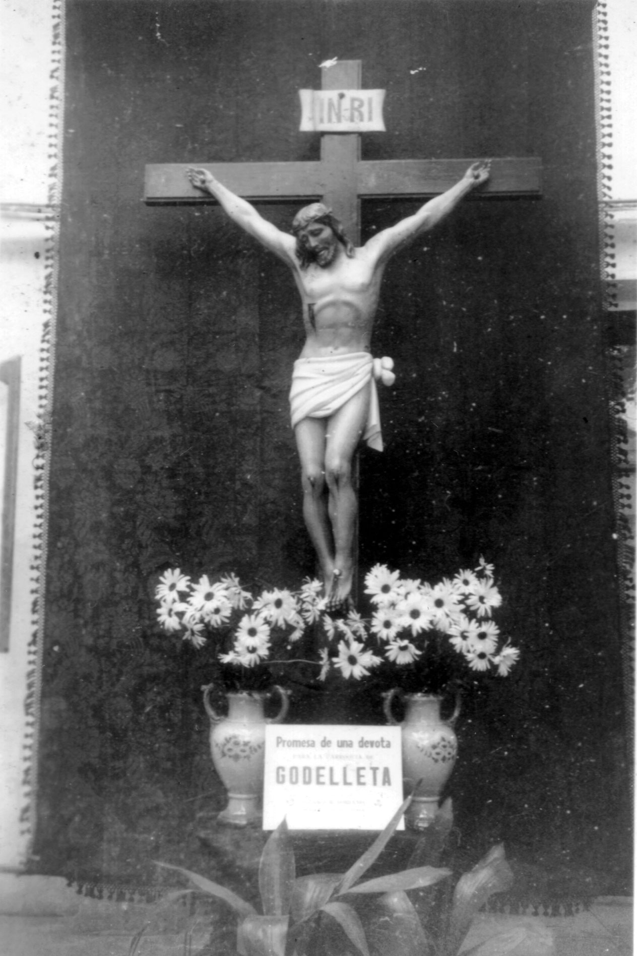 Cristo del Perdon y la buena muerte Godelleta 1945