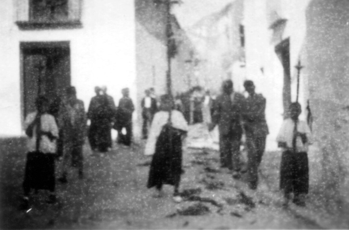 Cristo del Perdon y la buena muerte Godelleta 1945