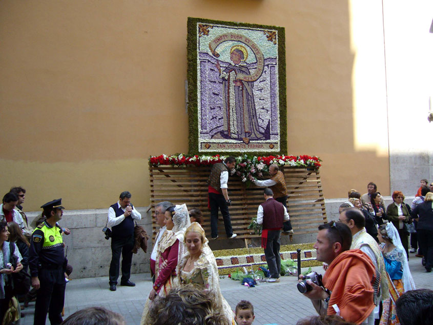 ofrenda san vicente ferrer valencia