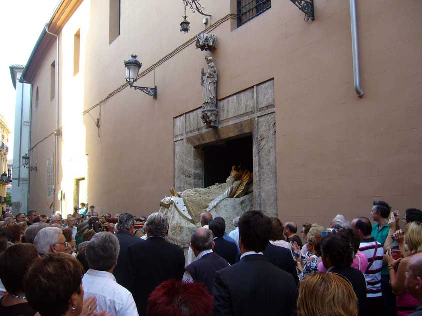 virgen del milagro o de la seo catedral de valencia
