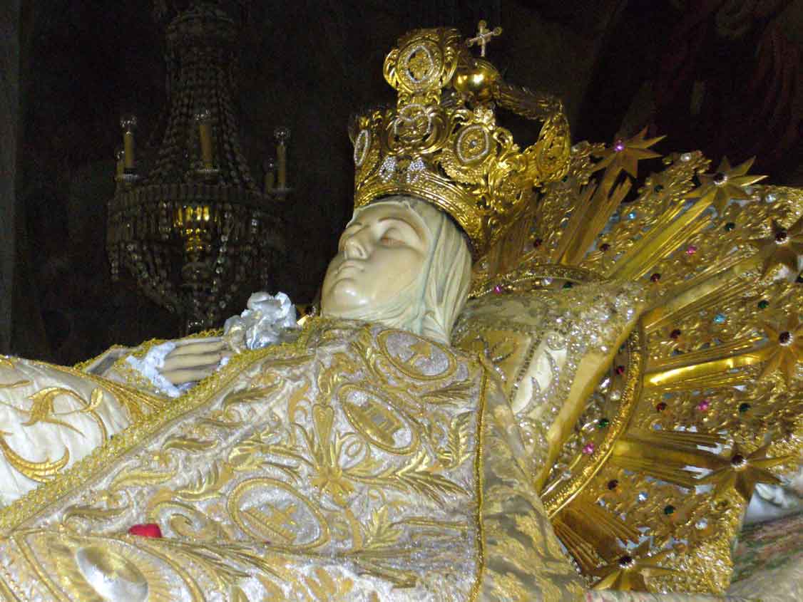 virgen de agosto o  de la seo