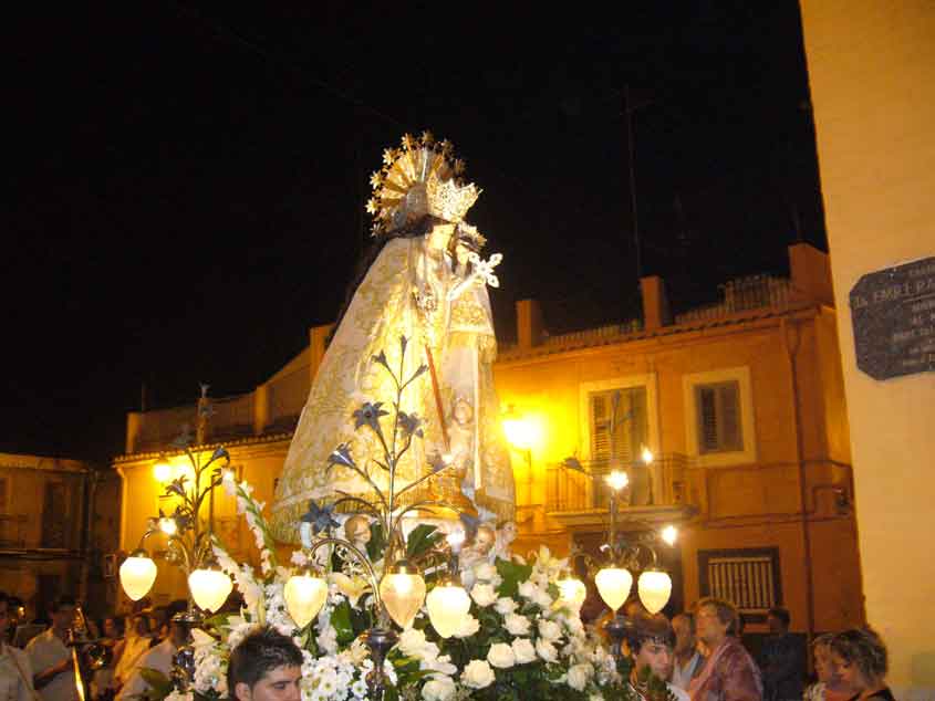 VIRGEN DE LOS DESAMPARADOS  PEDANIA DE BORBOTO VALENCIA