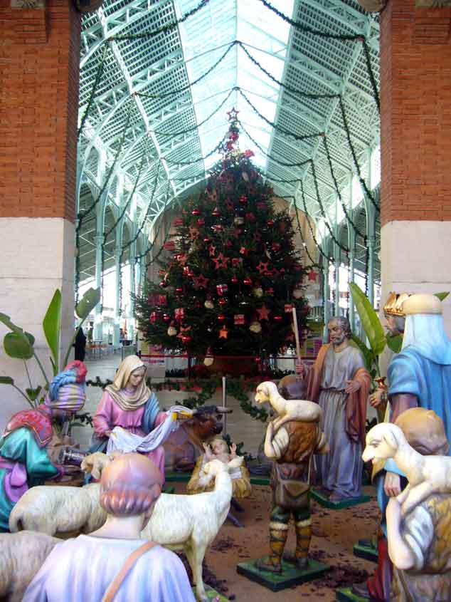 MERCADO DE COLON EN NAVIDAD VALENCIA