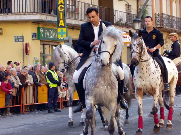 fiesta san antonio abad calle sagunto valencia