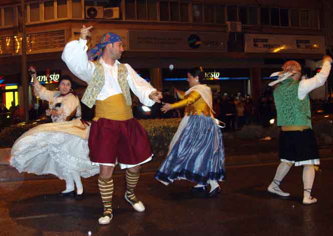 fiesta san antonio abad calle sagunto valencia