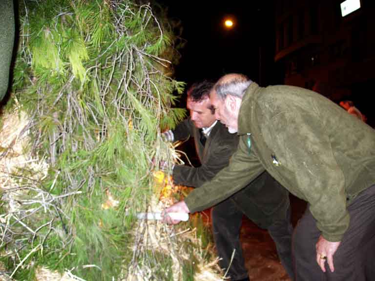 fiesta san antonio abad calle sagunto valencia