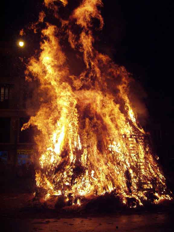 fiesta san antonio abad calle sagunto valencia