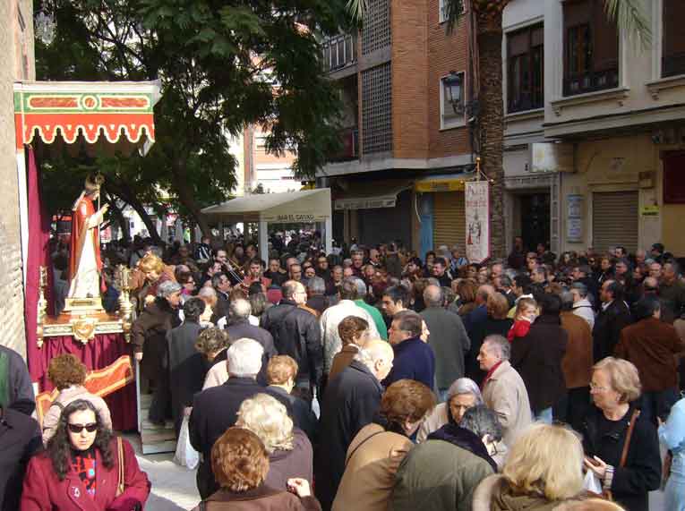 fiesta de san blas de ruzafa valencia