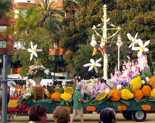 batalla de flores, feria de valencia