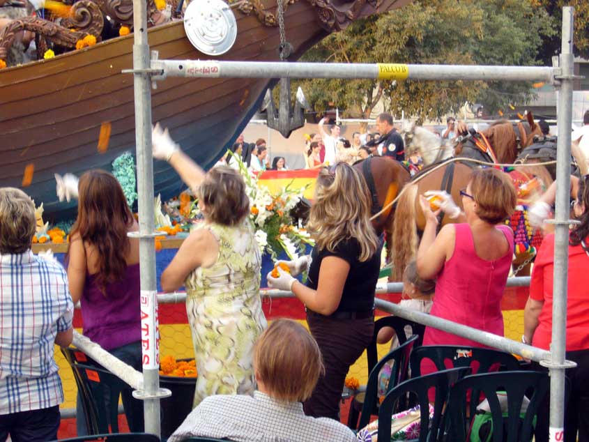 batalla de flores, feria de valencia