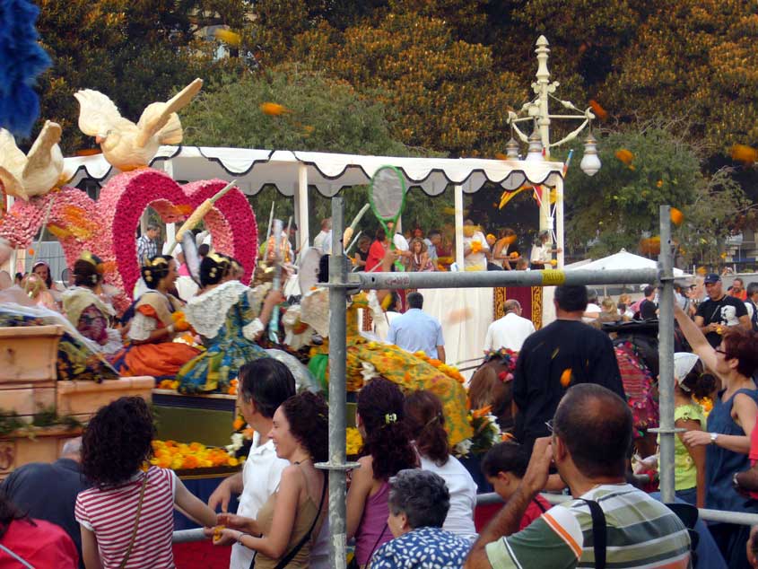 batalla de flores, feria de valencia