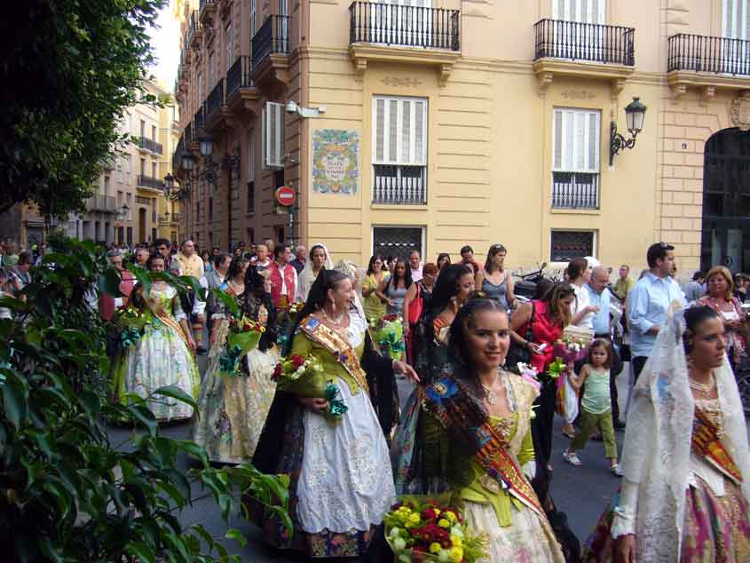 FIESTAS VIRGEN DEL CARMEN, BARRIO DEL CARMEN VALENCIA