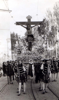 1955 Procesion Cristo 1